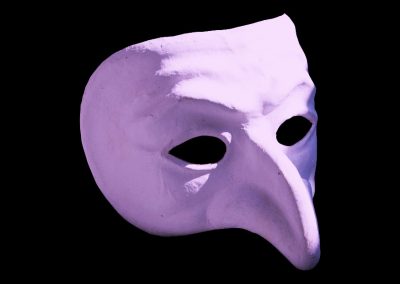 masque violet