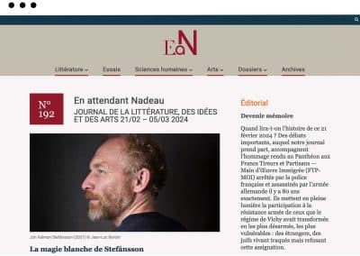 Refonte graphique et ux du site d’EAN